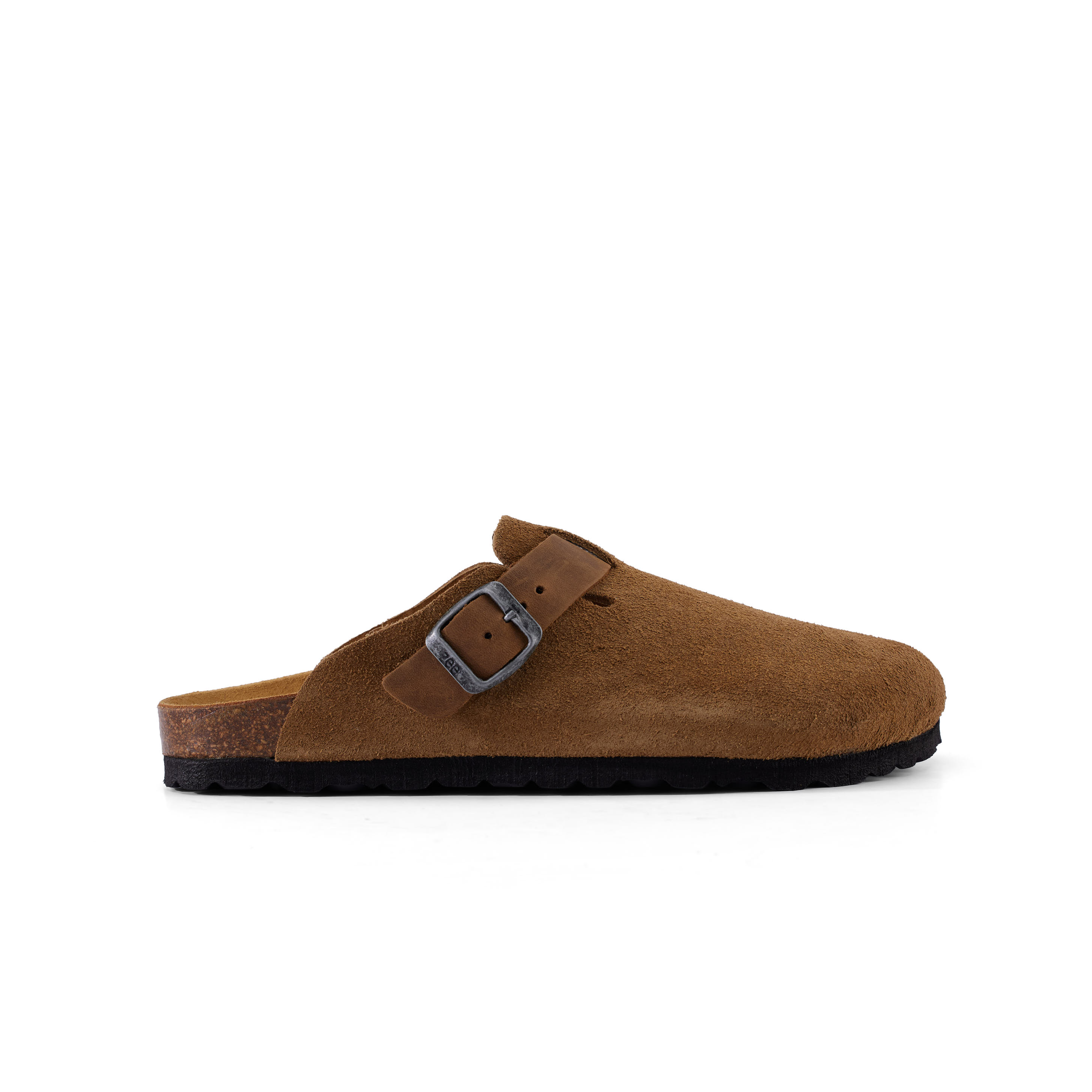 Comb brown suede